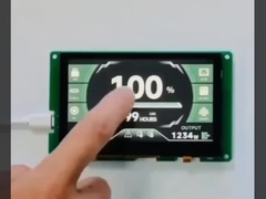 4.3インチUart Tftの表示480x272決断TTLインターフェイス、8N1 UART、CMOS/3.3V TTL