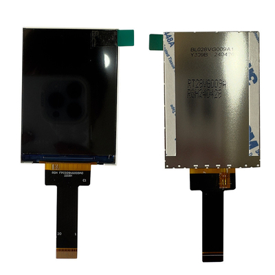 2.88 Inch  TFT Display Module 480*640 Resolution 400cd Brightness GC9503V Driving IC    MIIPI 2l/RGB16 Bit Interface　