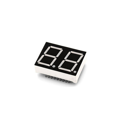 7 セグメント電子ペーパー LED ディスプレイ モジュール 2 桁 0.4 インチ