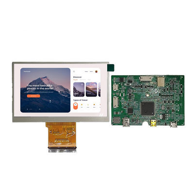 4.3 Inch Tft  color Display  With Hdmi Board , 1920x1080,  1000nits,  Lvds Interface