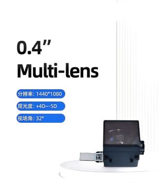 ¥0.4インチ HD EVF ¥電子ビューファイダーC型 解像度 1440×1080 産業機器/医療機器/望遠鏡に適した 高PPI低遅延
