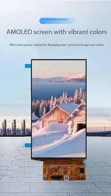 5.48 Inch AMOLED Display Module with 1080x1920 Resolution and 500nit Brightness