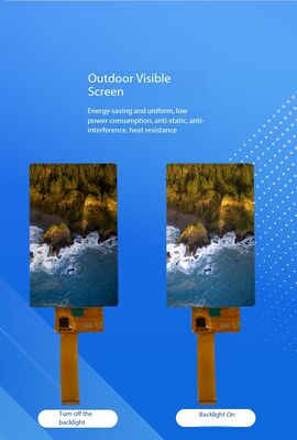3.97 inch Transflective TFT Module with 480X800 Resolution and MIPI Interface