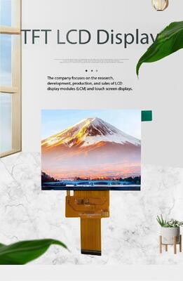 3.54 インチ IPS TFT LCD モジュール (解像度 720x540 および MIPI インターフェイス ドライバ IC ST7703-V1-G5-D)