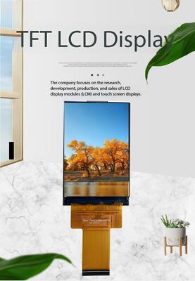 2.35 インチ高輝度 IPS TFT ディスプレイ、320(RGB)x480 解像度および 700nits RGB インターフェイス ST7701S IC 5LEDS オールビュー機器テスト