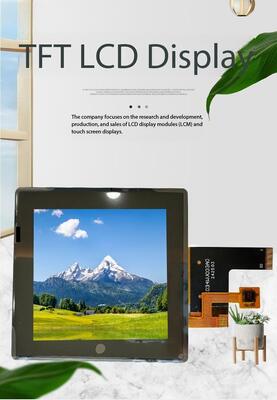 3.4 インチ高輝度 IPS TFT ディスプレイ、480(RGB)x480 解像度および 550nits MIPI インターフェイス ST7701SN-G5-1 IC 8LEDs すべて表示 スマート家電