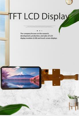TP 720(RGB)x1280 解像度および 380nits MIPI インターフェイスを備えた 3.5 インチ IPS TFT ディスプレイ ST7703 IC 10LEDS オールビュー機器テスト