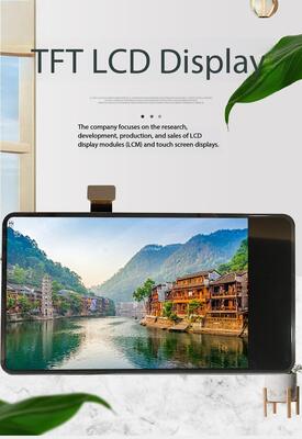 2.8 インチ IPS TFT カラー ディスプレイ、TP 480(RGB)x640 解像度 IC ST7701S MIPI インターフェイス 300nits 輝度オールビュー 6 LED デジタル通信