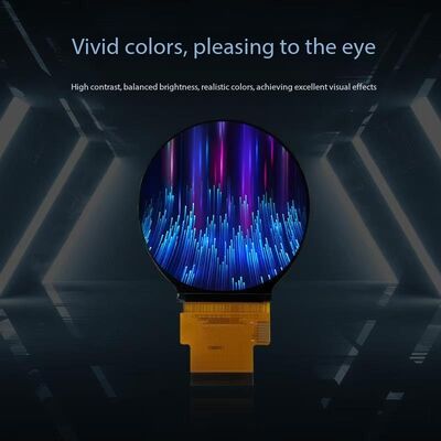 2.1 Inch 480x480 Resolution 300nits Brightness Round TFT Display Circular TFT LCD Display Module for Smart Appliances